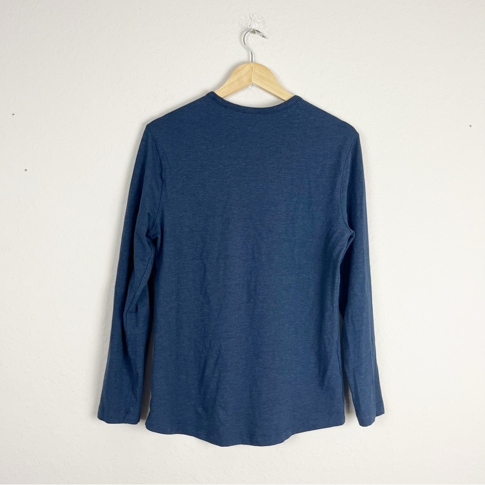Lululemon Blue Long Sleeve Shirt Mens Size Small - Picture 5 of 5